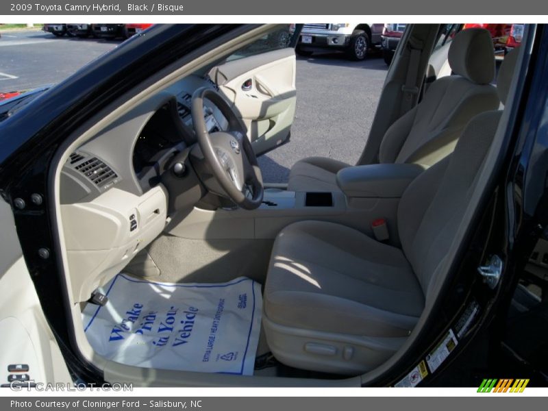 Black / Bisque 2009 Toyota Camry Hybrid