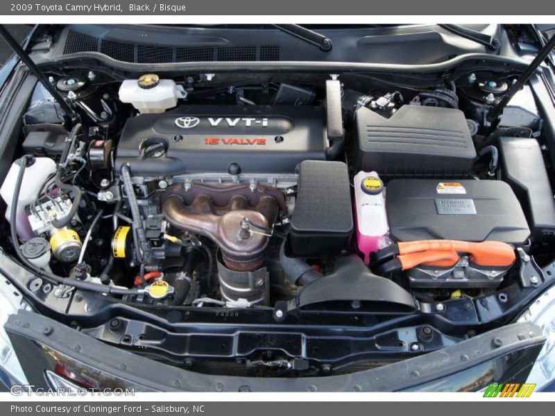 Black / Bisque 2009 Toyota Camry Hybrid