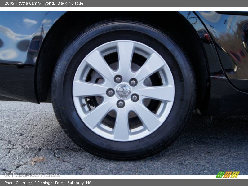 Black / Bisque 2009 Toyota Camry Hybrid