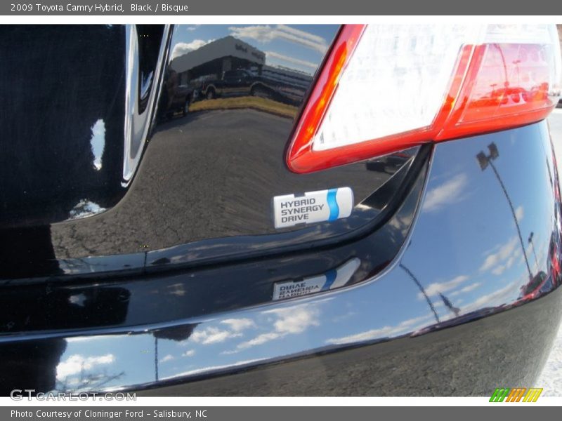 Black / Bisque 2009 Toyota Camry Hybrid