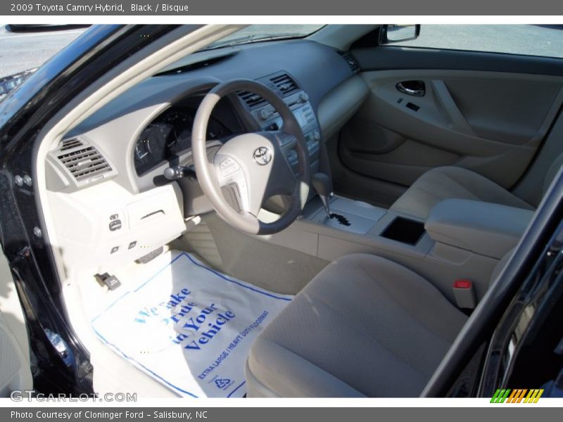 Black / Bisque 2009 Toyota Camry Hybrid