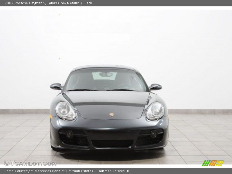 Atlas Grey Metallic / Black 2007 Porsche Cayman S