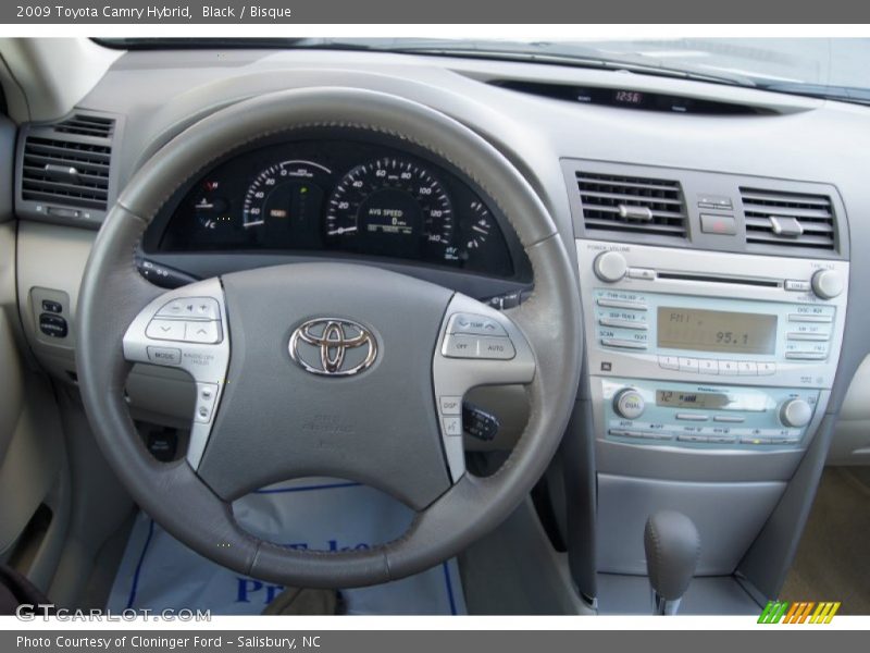 Black / Bisque 2009 Toyota Camry Hybrid