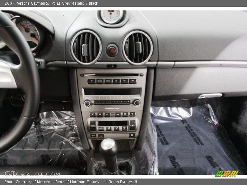 Atlas Grey Metallic / Black 2007 Porsche Cayman S