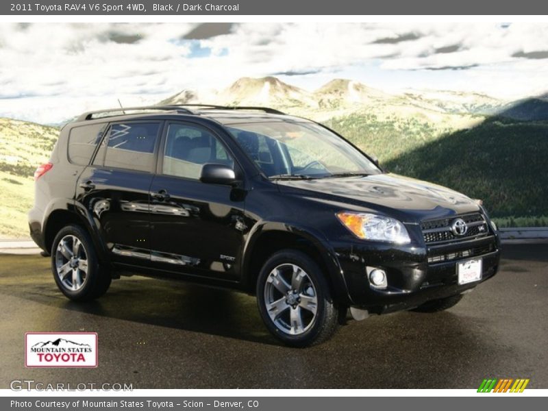 Black / Dark Charcoal 2011 Toyota RAV4 V6 Sport 4WD