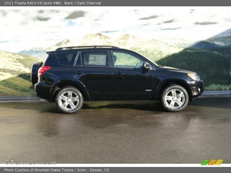 Black / Dark Charcoal 2011 Toyota RAV4 V6 Sport 4WD