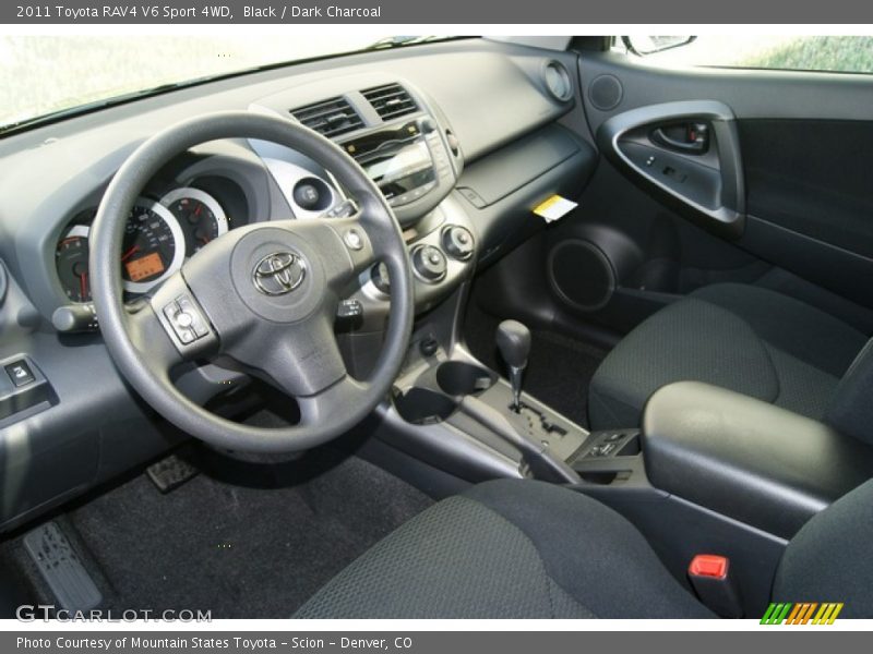 Black / Dark Charcoal 2011 Toyota RAV4 V6 Sport 4WD