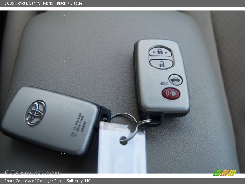 Black / Bisque 2009 Toyota Camry Hybrid
