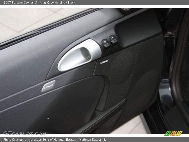 Atlas Grey Metallic / Black 2007 Porsche Cayman S