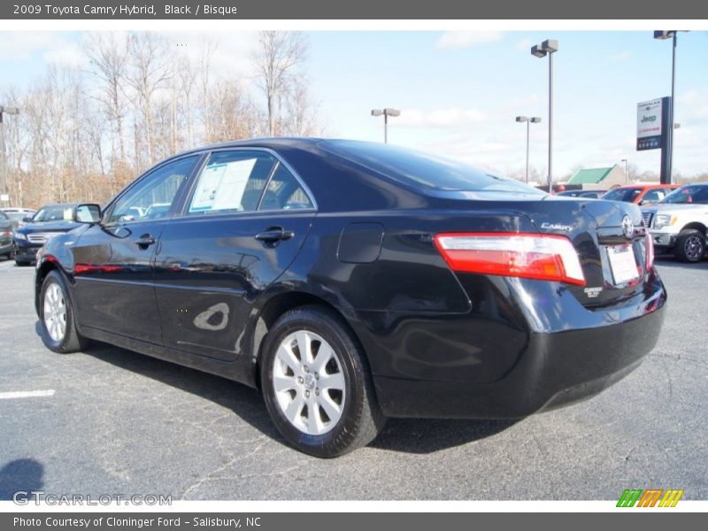 Black / Bisque 2009 Toyota Camry Hybrid
