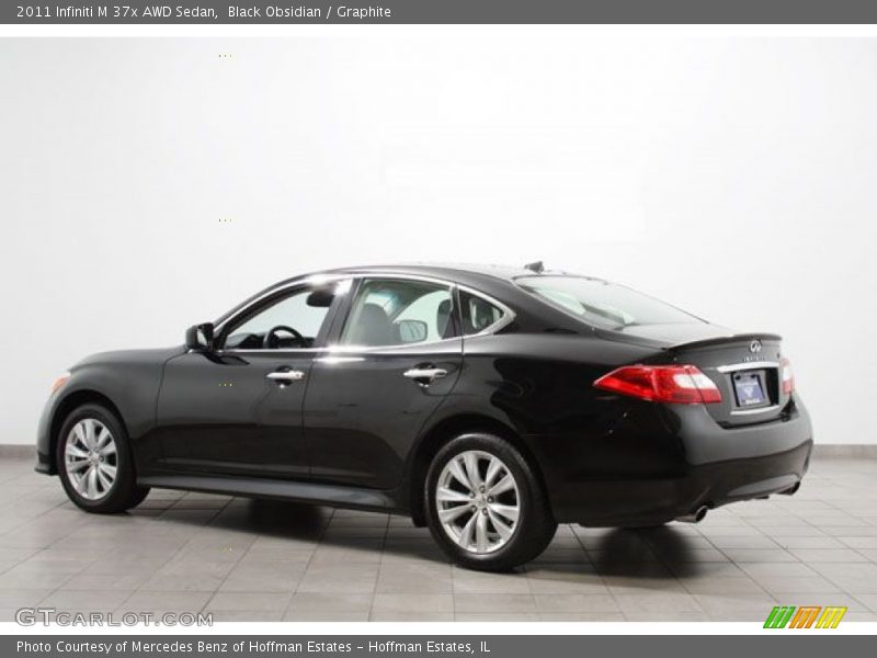 Black Obsidian / Graphite 2011 Infiniti M 37x AWD Sedan