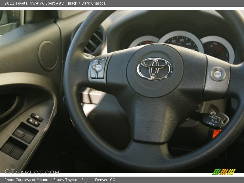 Black / Dark Charcoal 2011 Toyota RAV4 V6 Sport 4WD