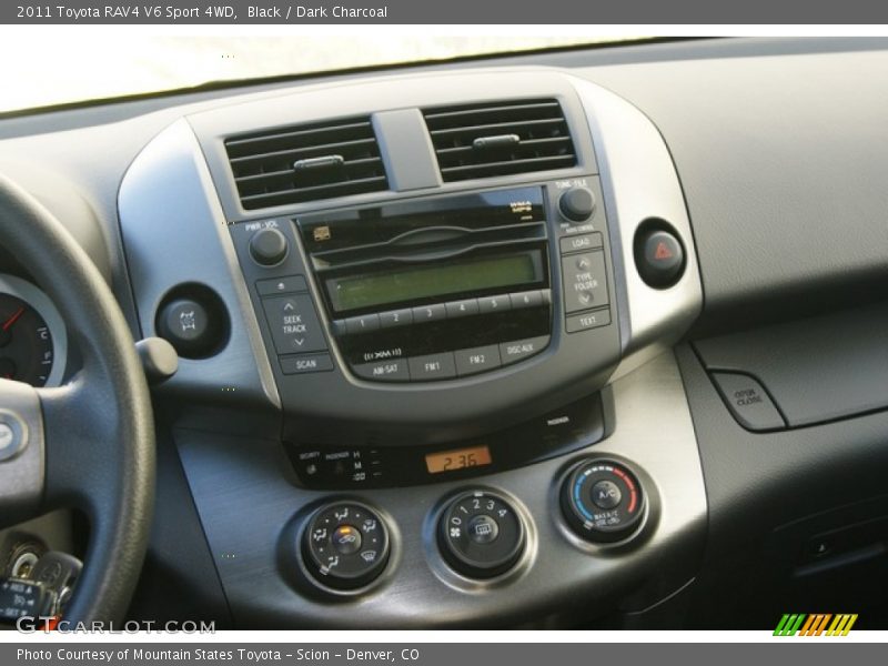 Controls of 2011 RAV4 V6 Sport 4WD