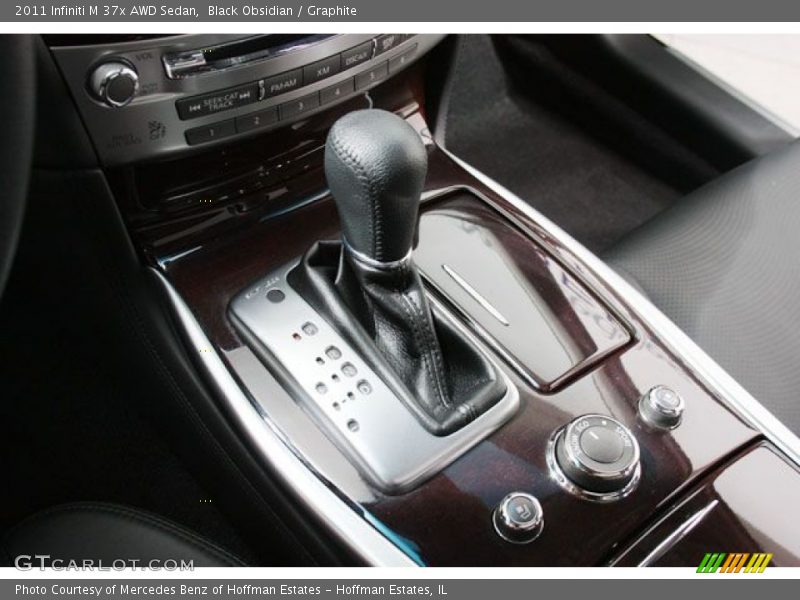 Black Obsidian / Graphite 2011 Infiniti M 37x AWD Sedan
