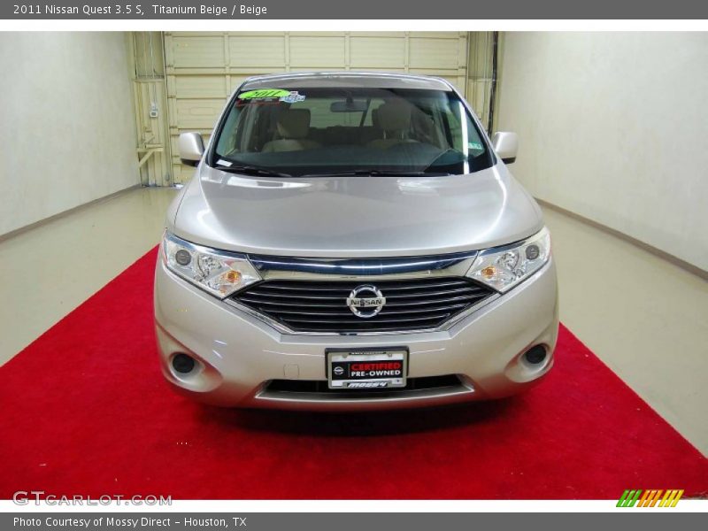 Titanium Beige / Beige 2011 Nissan Quest 3.5 S