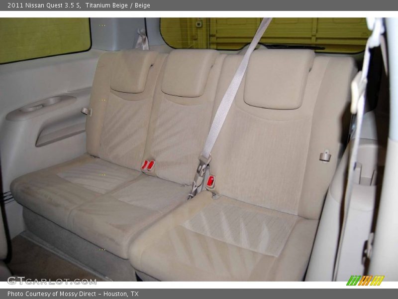 Titanium Beige / Beige 2011 Nissan Quest 3.5 S