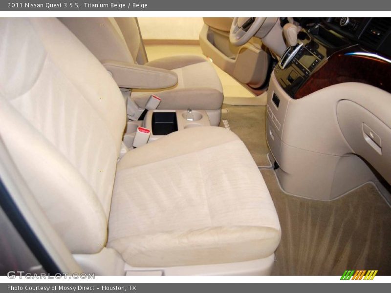 Titanium Beige / Beige 2011 Nissan Quest 3.5 S
