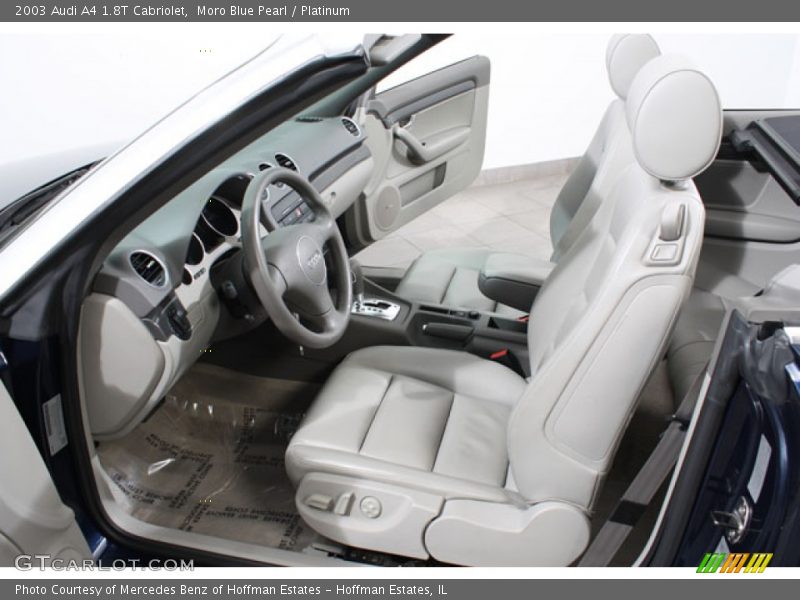  2003 A4 1.8T Cabriolet Platinum Interior