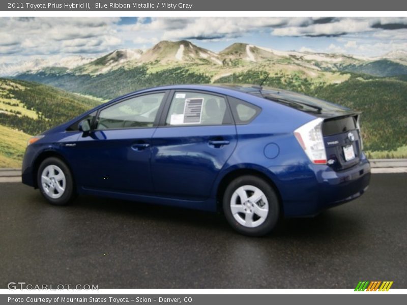 Blue Ribbon Metallic / Misty Gray 2011 Toyota Prius Hybrid II
