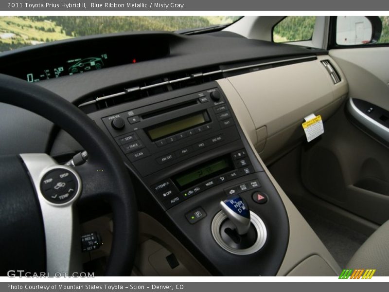 Blue Ribbon Metallic / Misty Gray 2011 Toyota Prius Hybrid II