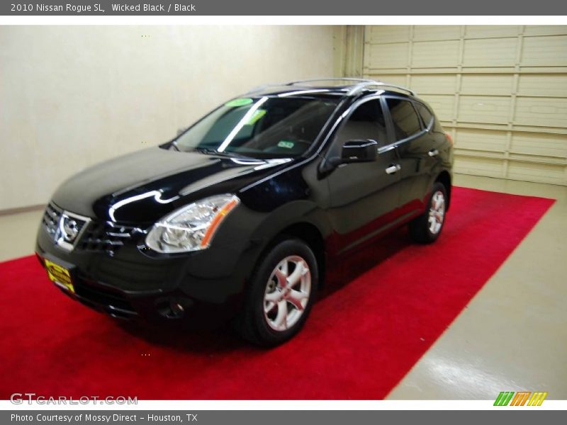 Wicked Black / Black 2010 Nissan Rogue SL