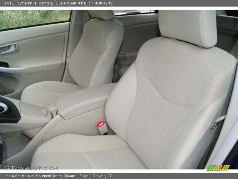 Blue Ribbon Metallic / Misty Gray 2011 Toyota Prius Hybrid II