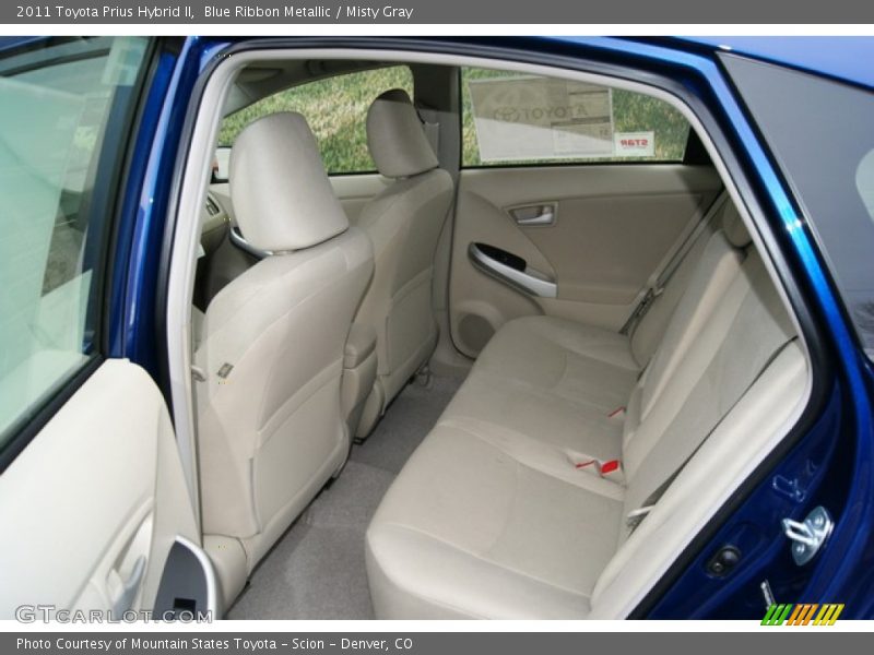 Blue Ribbon Metallic / Misty Gray 2011 Toyota Prius Hybrid II