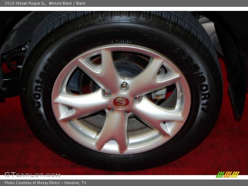 Wicked Black / Black 2010 Nissan Rogue SL