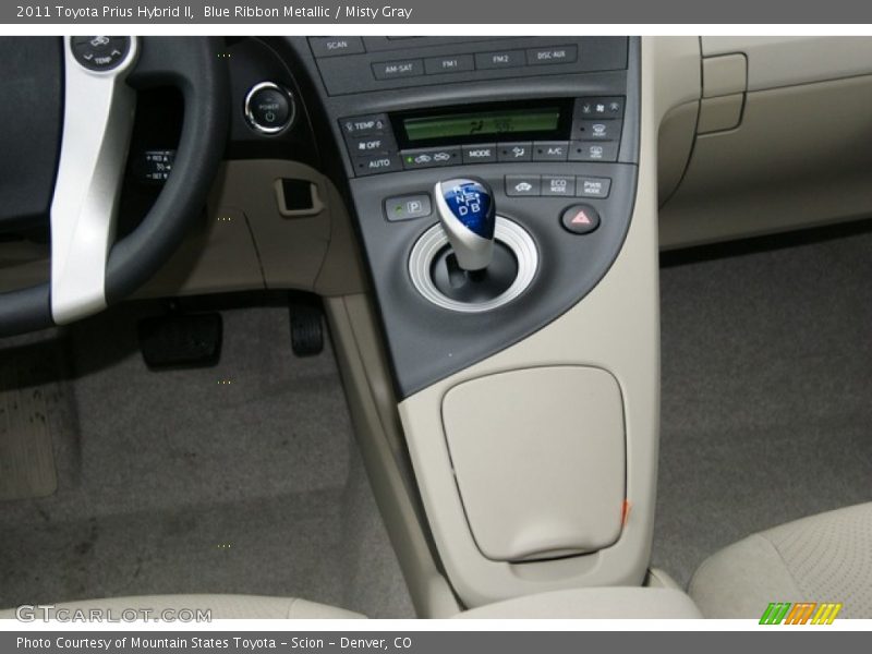 Blue Ribbon Metallic / Misty Gray 2011 Toyota Prius Hybrid II