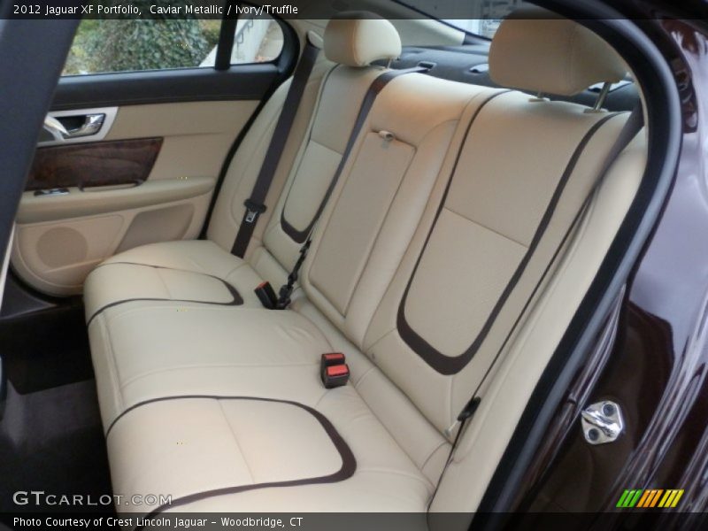 Caviar Metallic / Ivory/Truffle 2012 Jaguar XF Portfolio