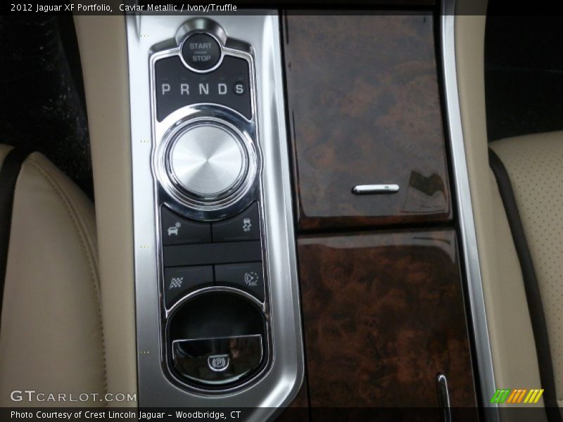 Caviar Metallic / Ivory/Truffle 2012 Jaguar XF Portfolio