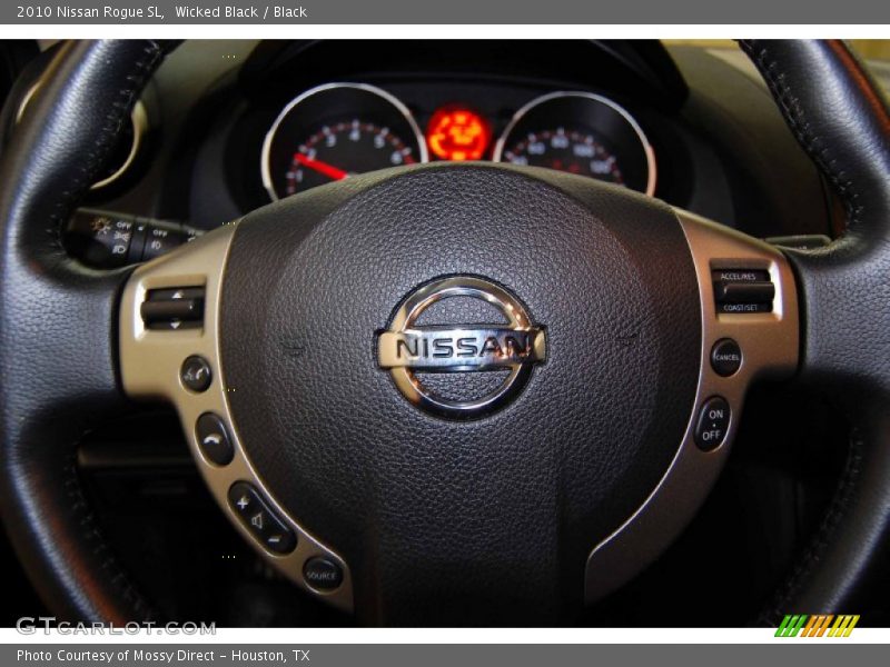 Wicked Black / Black 2010 Nissan Rogue SL