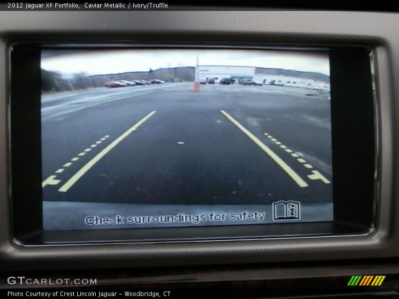 Caviar Metallic / Ivory/Truffle 2012 Jaguar XF Portfolio