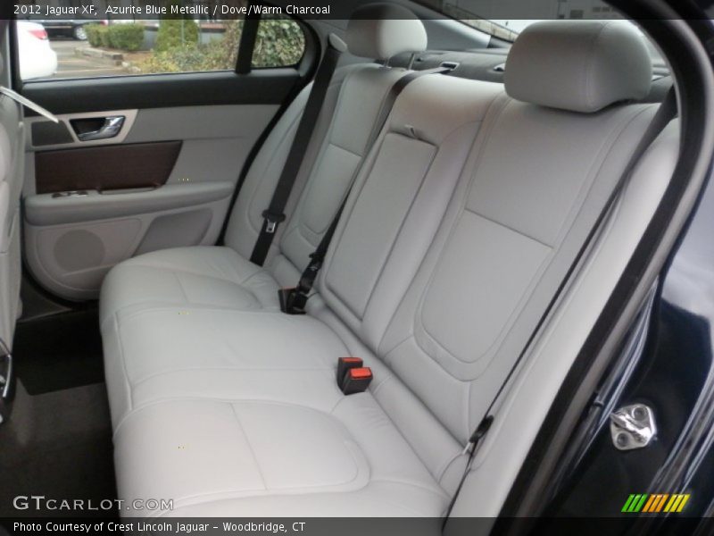 Azurite Blue Metallic / Dove/Warm Charcoal 2012 Jaguar XF