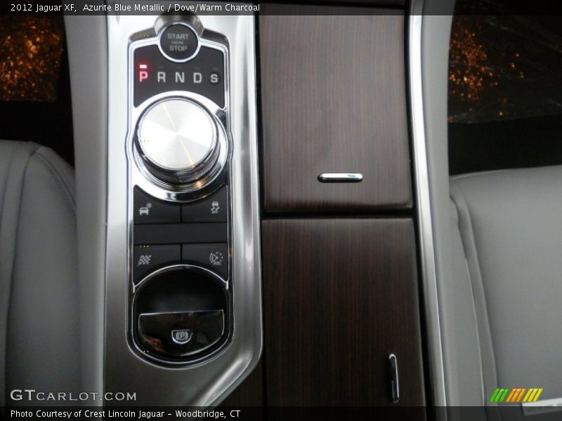 Azurite Blue Metallic / Dove/Warm Charcoal 2012 Jaguar XF
