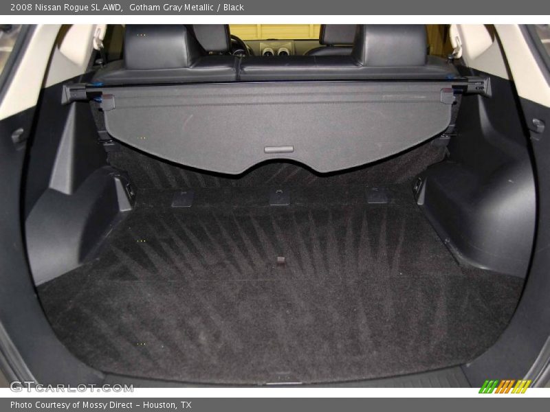 Gotham Gray Metallic / Black 2008 Nissan Rogue SL AWD