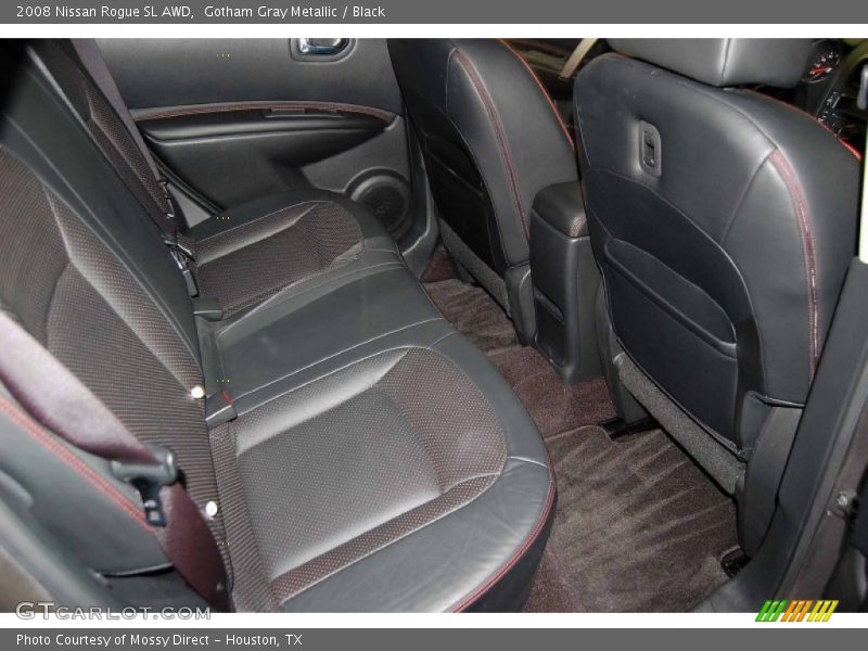 Gotham Gray Metallic / Black 2008 Nissan Rogue SL AWD