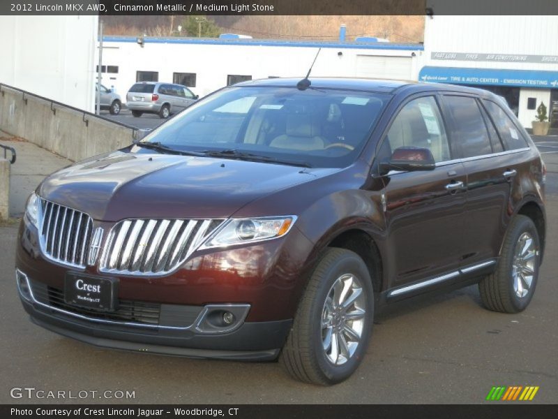 Cinnamon Metallic / Medium Light Stone 2012 Lincoln MKX AWD