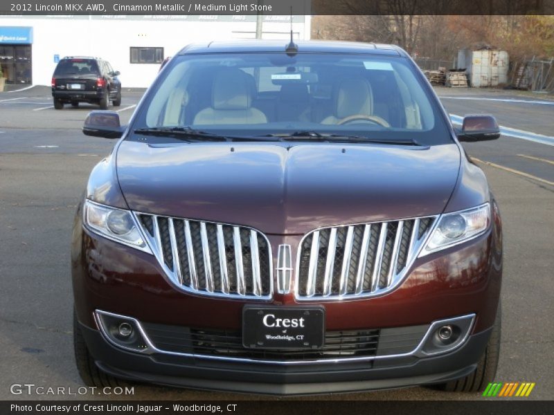 Cinnamon Metallic / Medium Light Stone 2012 Lincoln MKX AWD