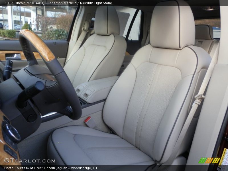 Cinnamon Metallic / Medium Light Stone 2012 Lincoln MKX AWD