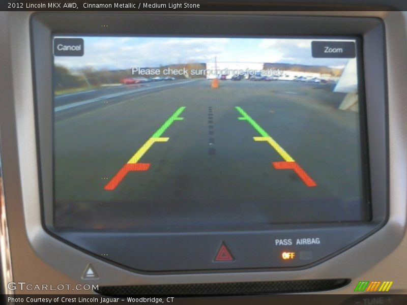 Cinnamon Metallic / Medium Light Stone 2012 Lincoln MKX AWD