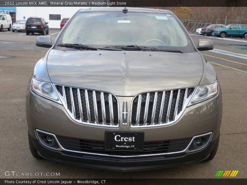 Mineral Gray Metallic / Medium Light Stone 2012 Lincoln MKX AWD
