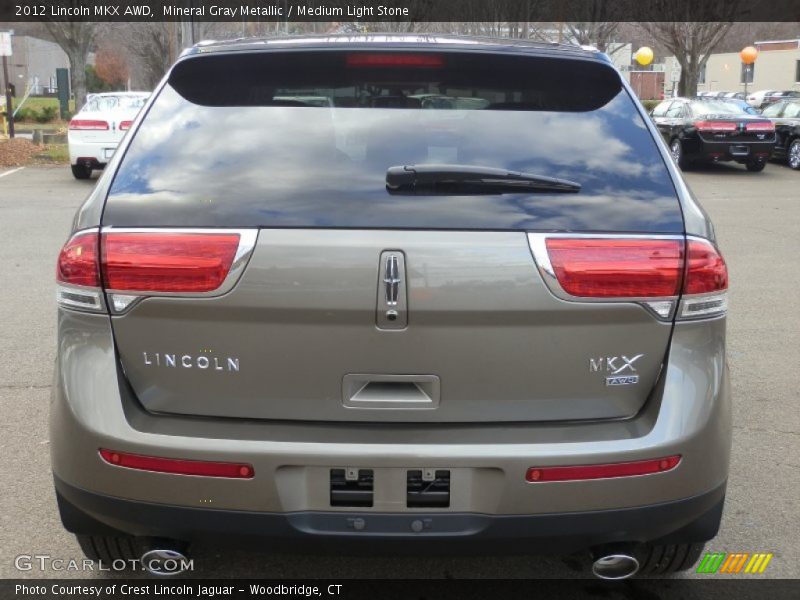 Mineral Gray Metallic / Medium Light Stone 2012 Lincoln MKX AWD