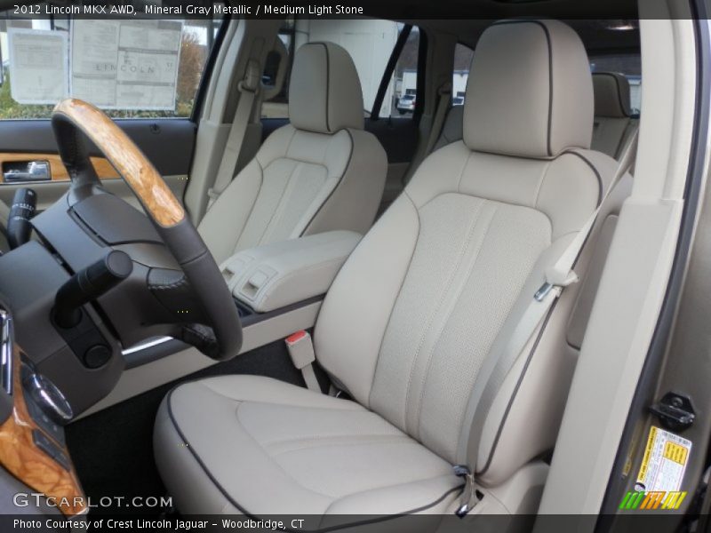  2012 MKX AWD Medium Light Stone Interior