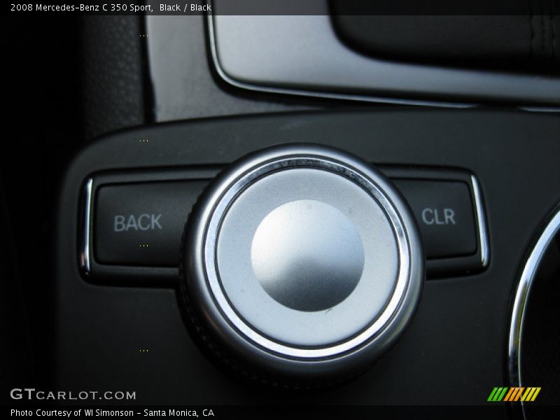 Black / Black 2008 Mercedes-Benz C 350 Sport