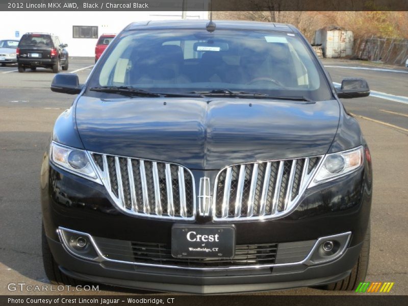 Black / Charcoal Black 2012 Lincoln MKX AWD