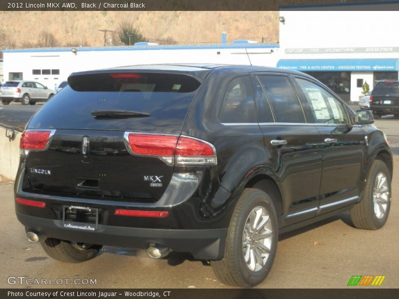 Black / Charcoal Black 2012 Lincoln MKX AWD