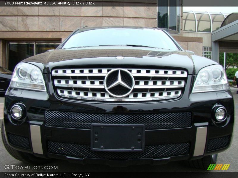 Black / Black 2008 Mercedes-Benz ML 550 4Matic