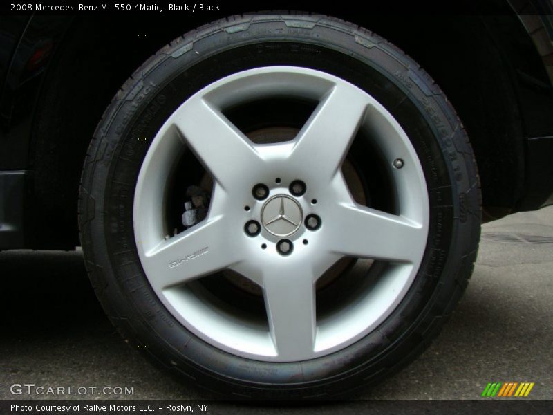 Black / Black 2008 Mercedes-Benz ML 550 4Matic