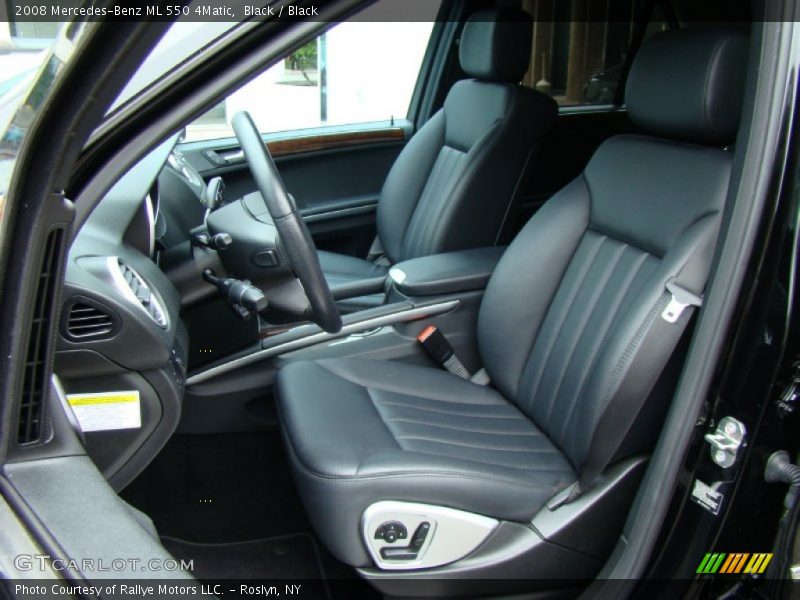 Black / Black 2008 Mercedes-Benz ML 550 4Matic